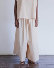 BASERANGE WOVEN CABLE PANTS