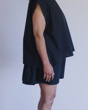 BASERANGE WOVEN CABLE SHORTS