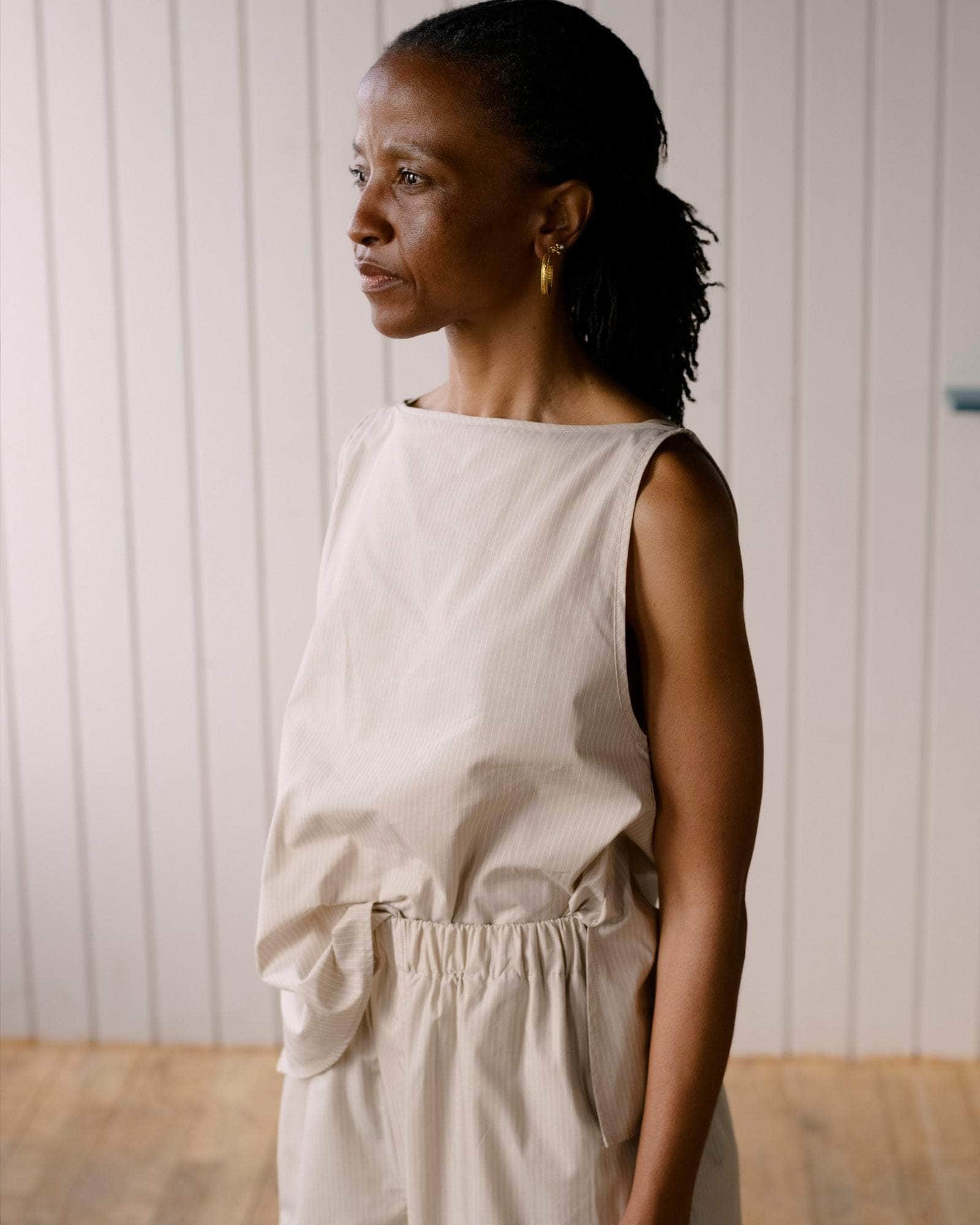 BASERANGE WOVEN CLAUDE PANTS