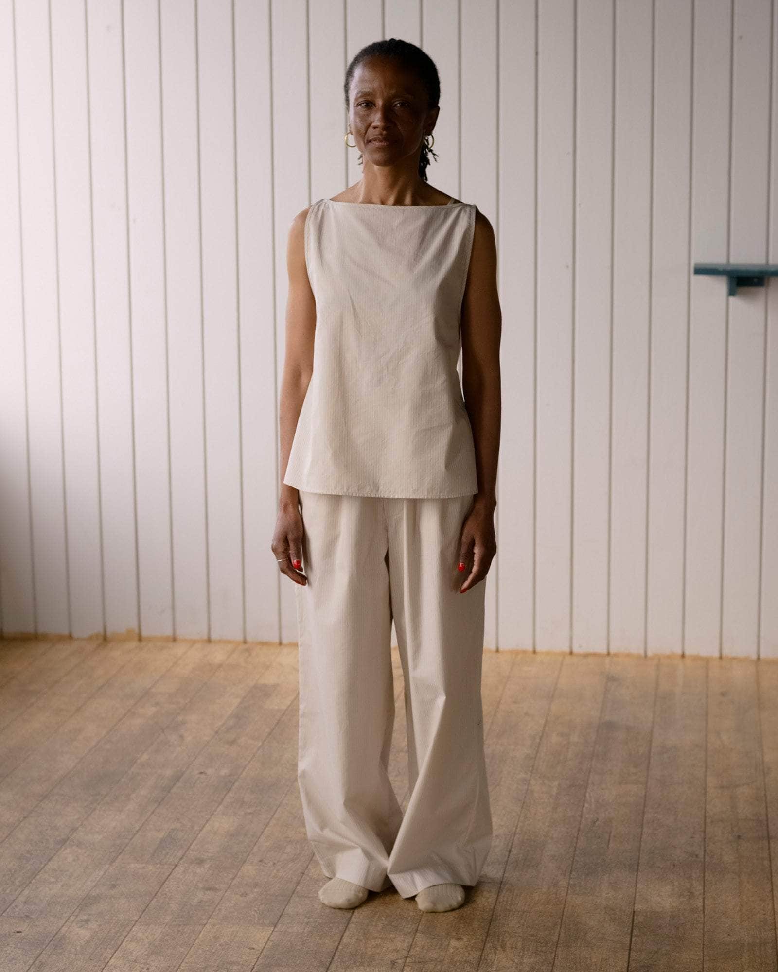 BASERANGE WOVEN CLAUDE PANTS