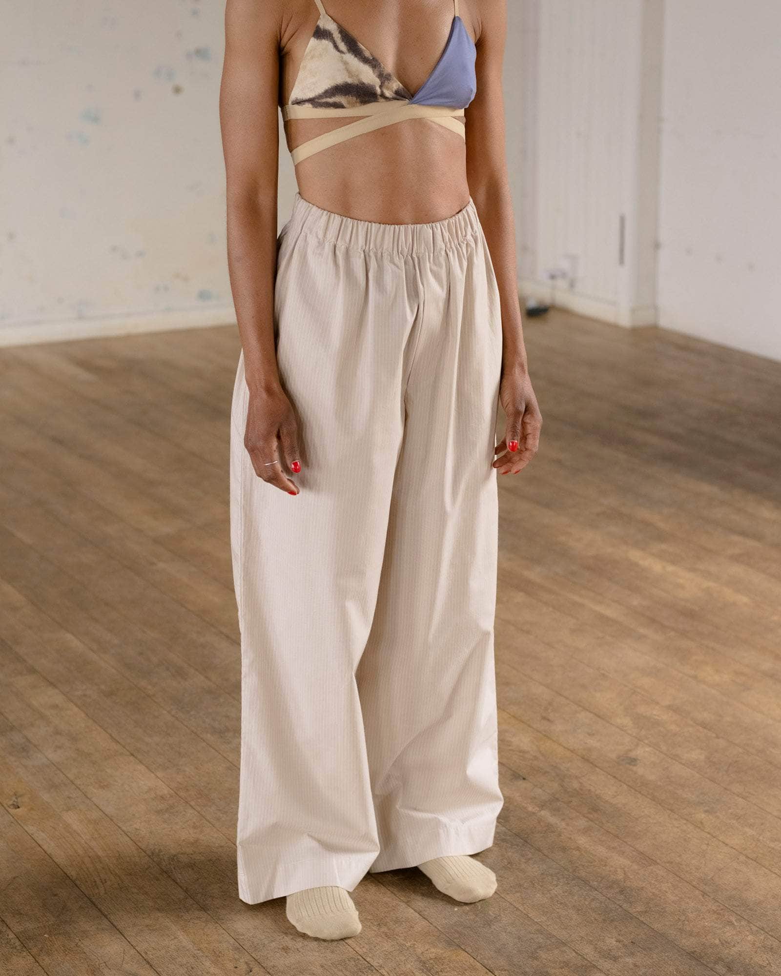 BASERANGE WOVEN CLAUDE PANTS