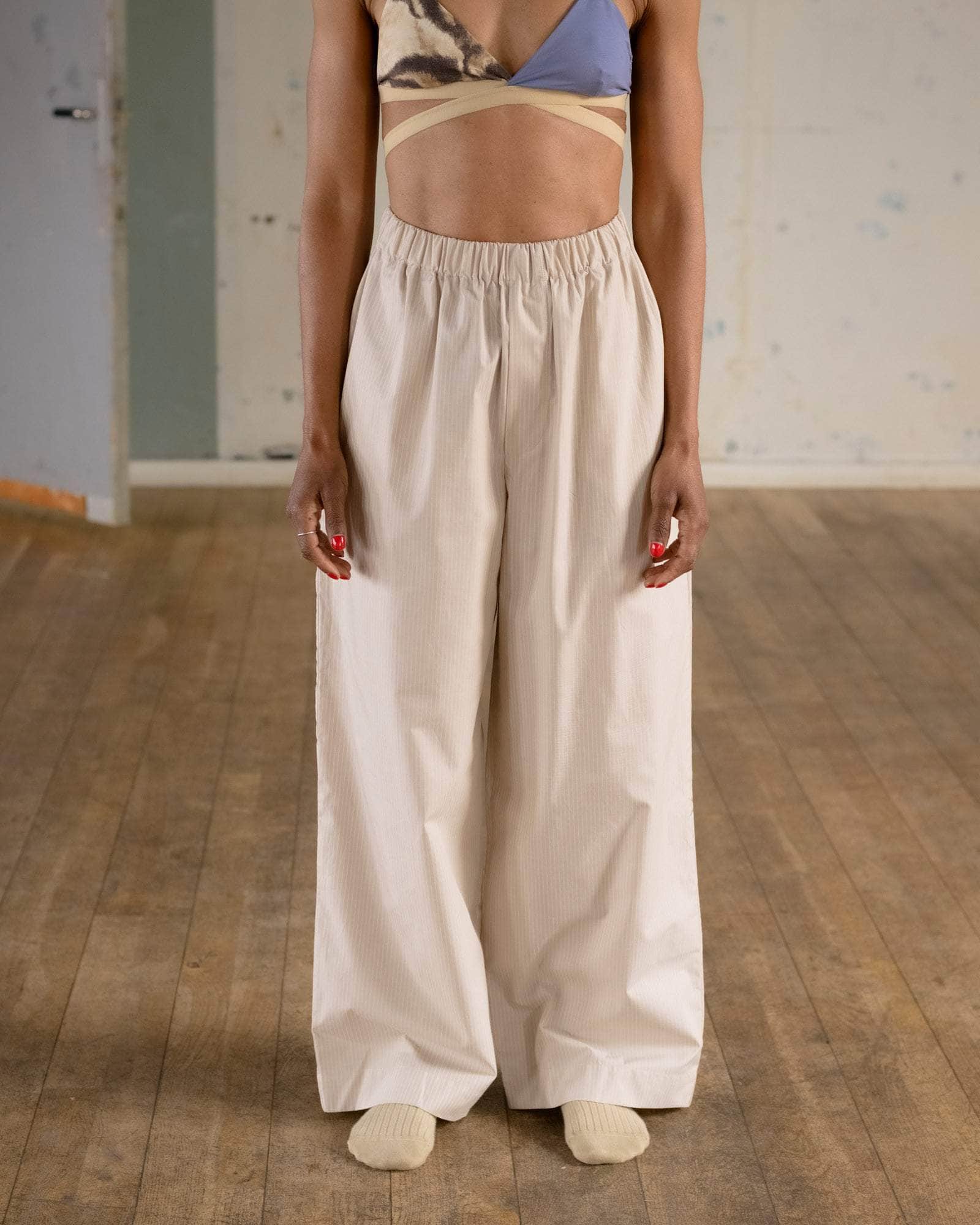 BASERANGE WOVEN CLAUDE PANTS