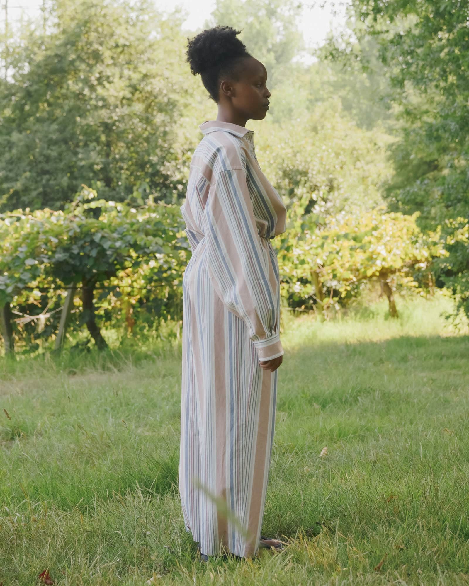 BASERANGE WOVEN CLAUDE PANTS