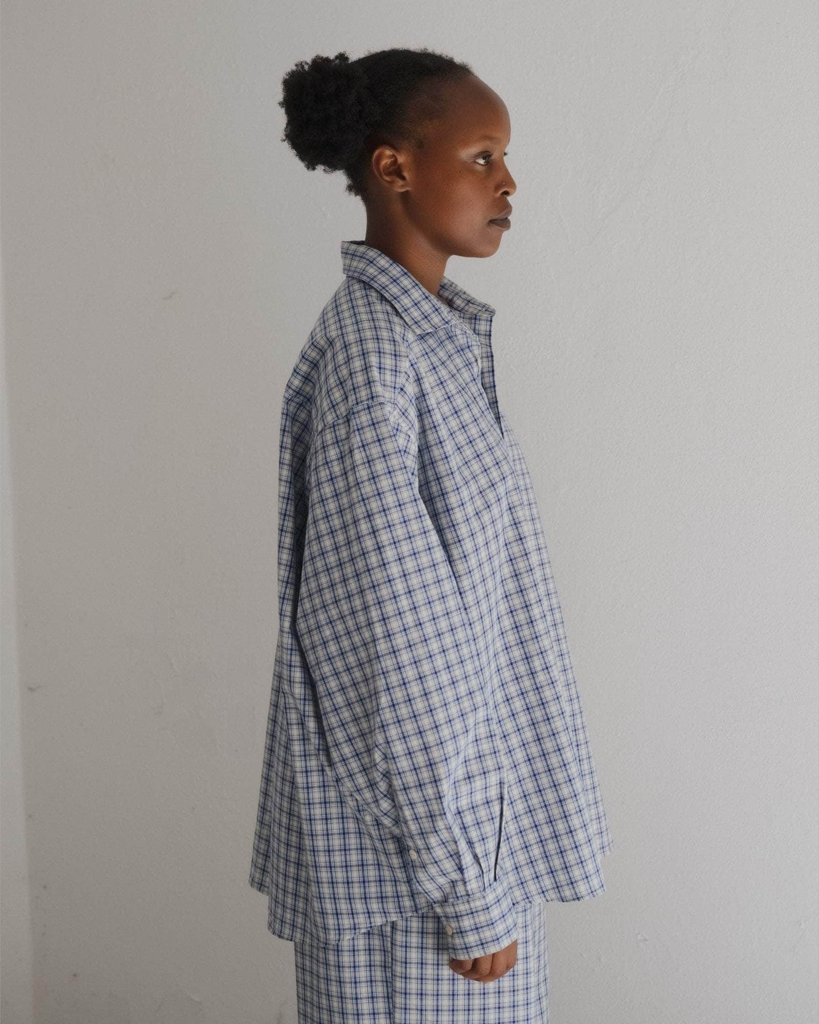 BASERANGE WOVEN CLAUDE SHIRT