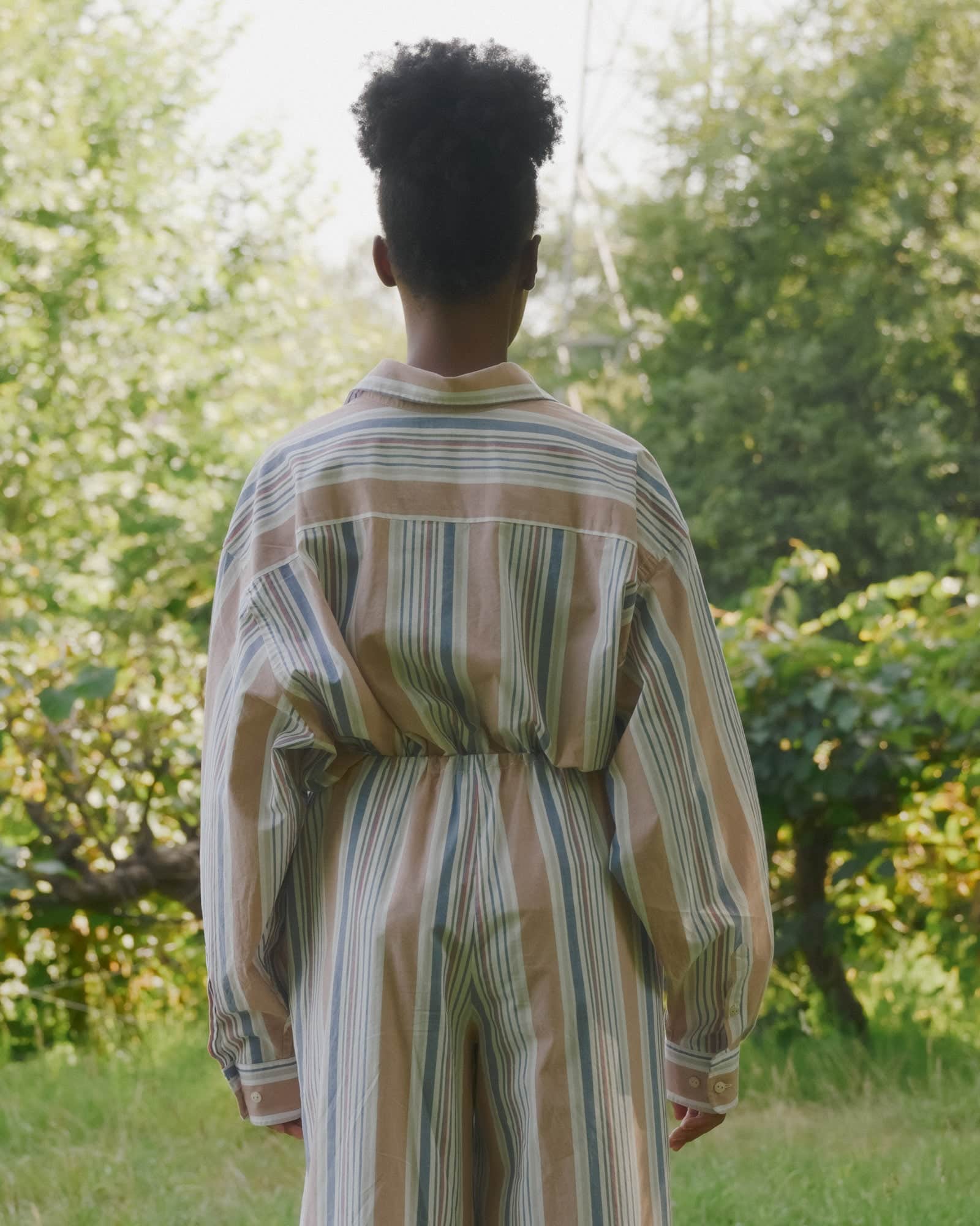 BASERANGE WOVEN CLAUDE SHIRT