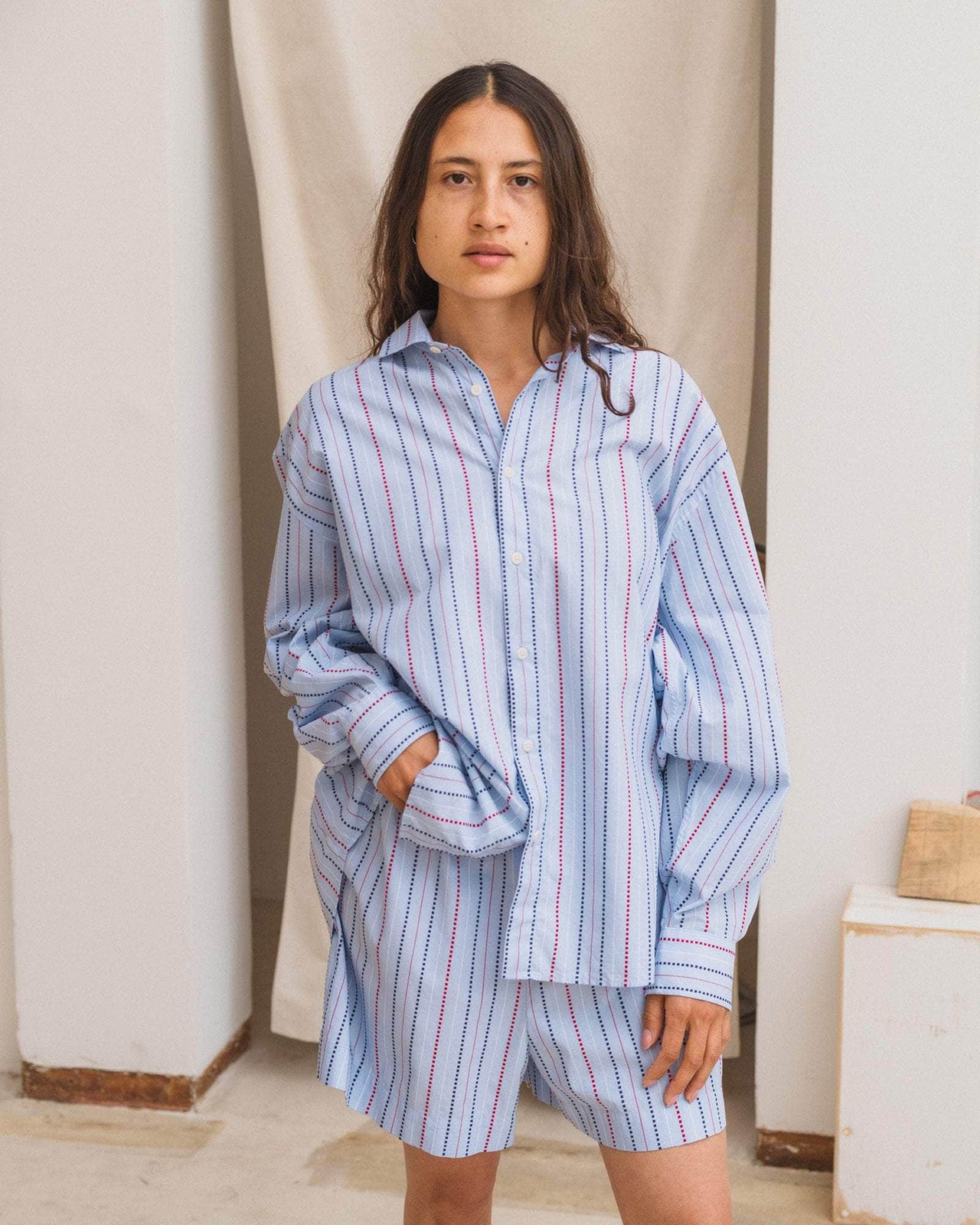 baserange chemise claude - Popeline de coton biologique