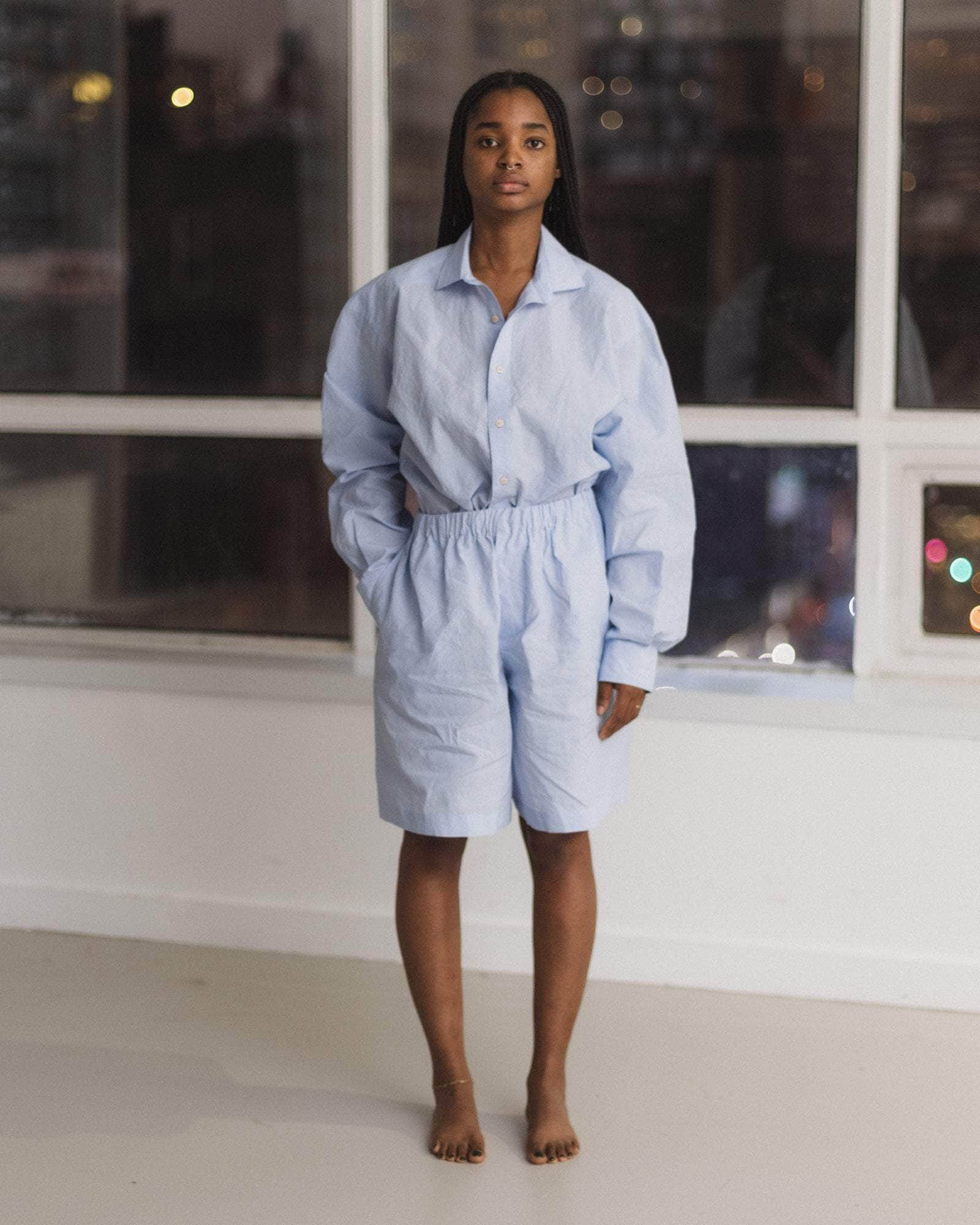 BASERANGE WOVEN CLAUDE SHORTS