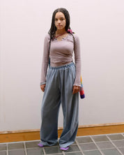 BASERANGE WOVEN CRAVAT PANTS