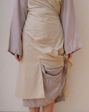 BASERANGE WOVEN DECTI DRESS