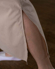 BASERANGE WOVEN DECTI DRESS