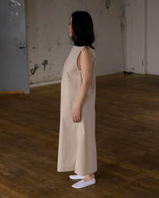 BASERANGE WOVEN DECTI DRESS