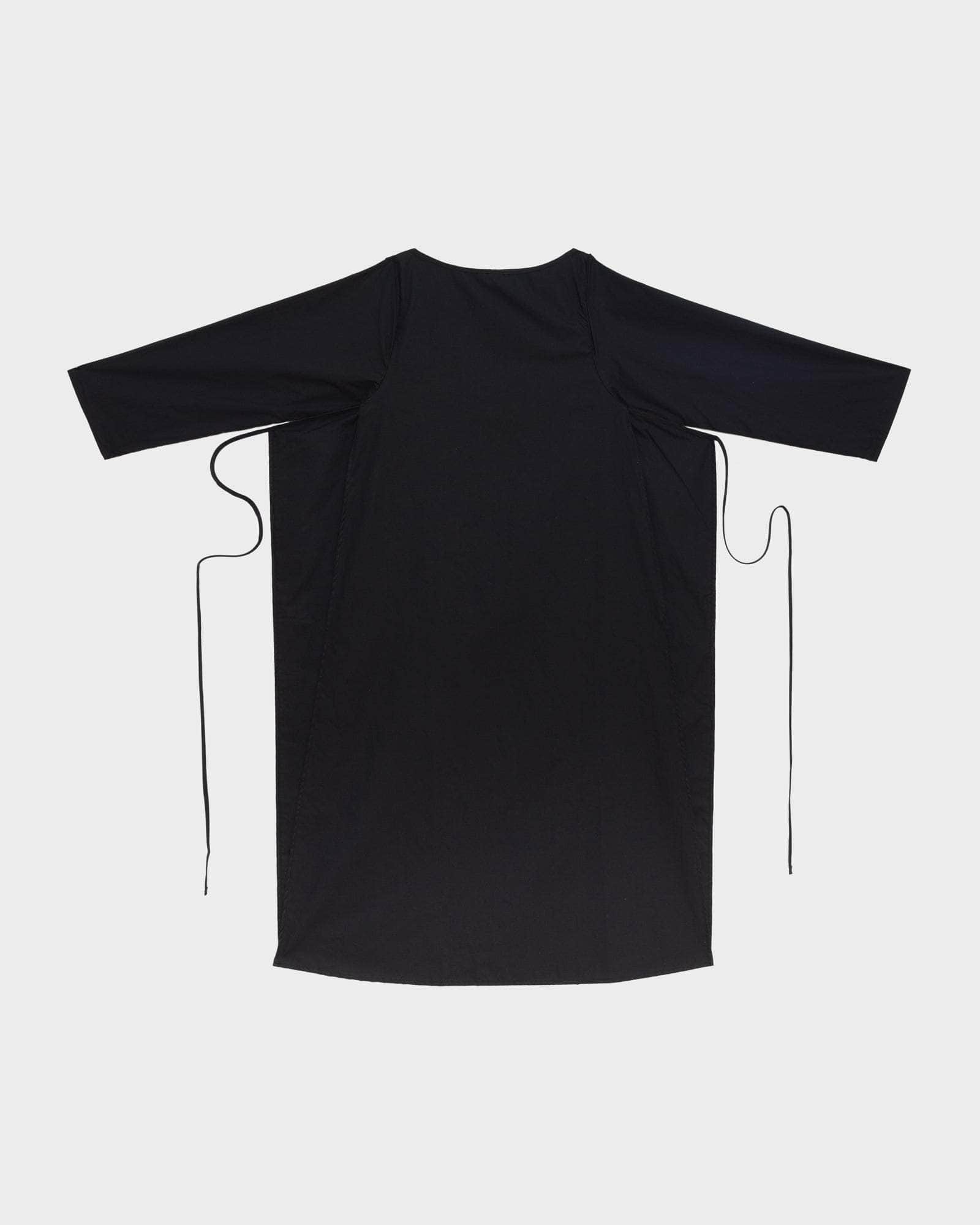 BASERANGE WOVEN DECTI LONG SLEEVE DRESS