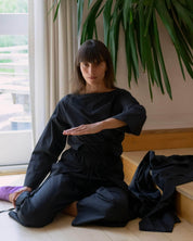 BASERANGE WOVEN DECTI PANTS