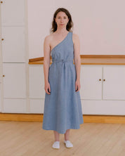 BASERANGE WOVEN EYE DRESS