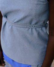 BASERANGE WOVEN EYE TOP