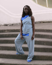 BASERANGE WOVEN EYE TOP