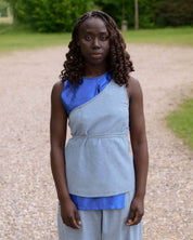 BASERANGE WOVEN EYE TOP