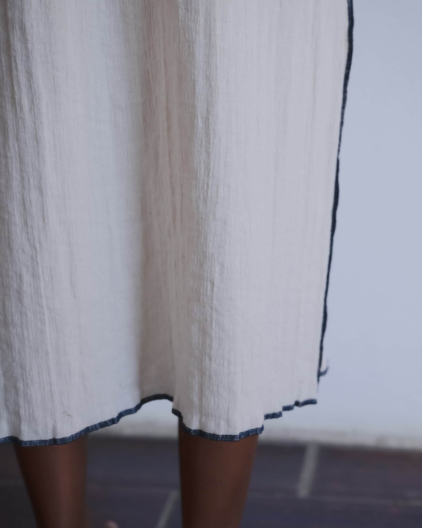 BASERANGE WOVEN FOLIO SKIRT