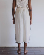 BASERANGE WOVEN FOLIO SKIRT