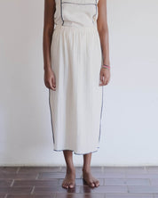 BASERANGE WOVEN FOLIO SKIRT