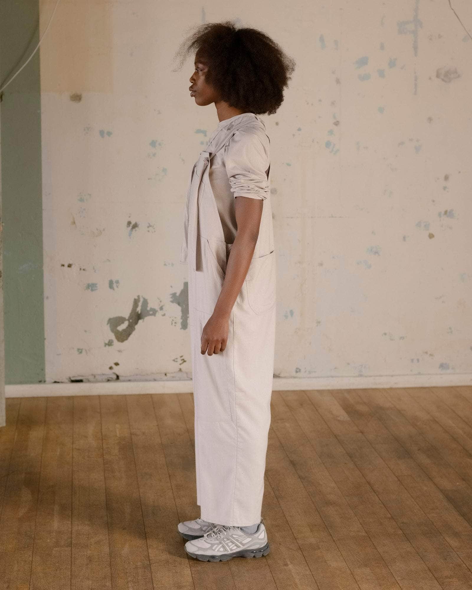 BASERANGE WOVEN GREN OVERALLS