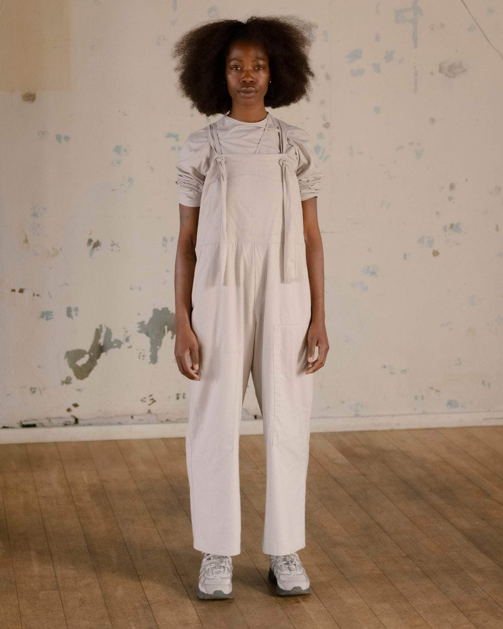 BASERANGE WOVEN GREN OVERALLS