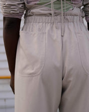 BASERANGE WOVEN GREN PANTS