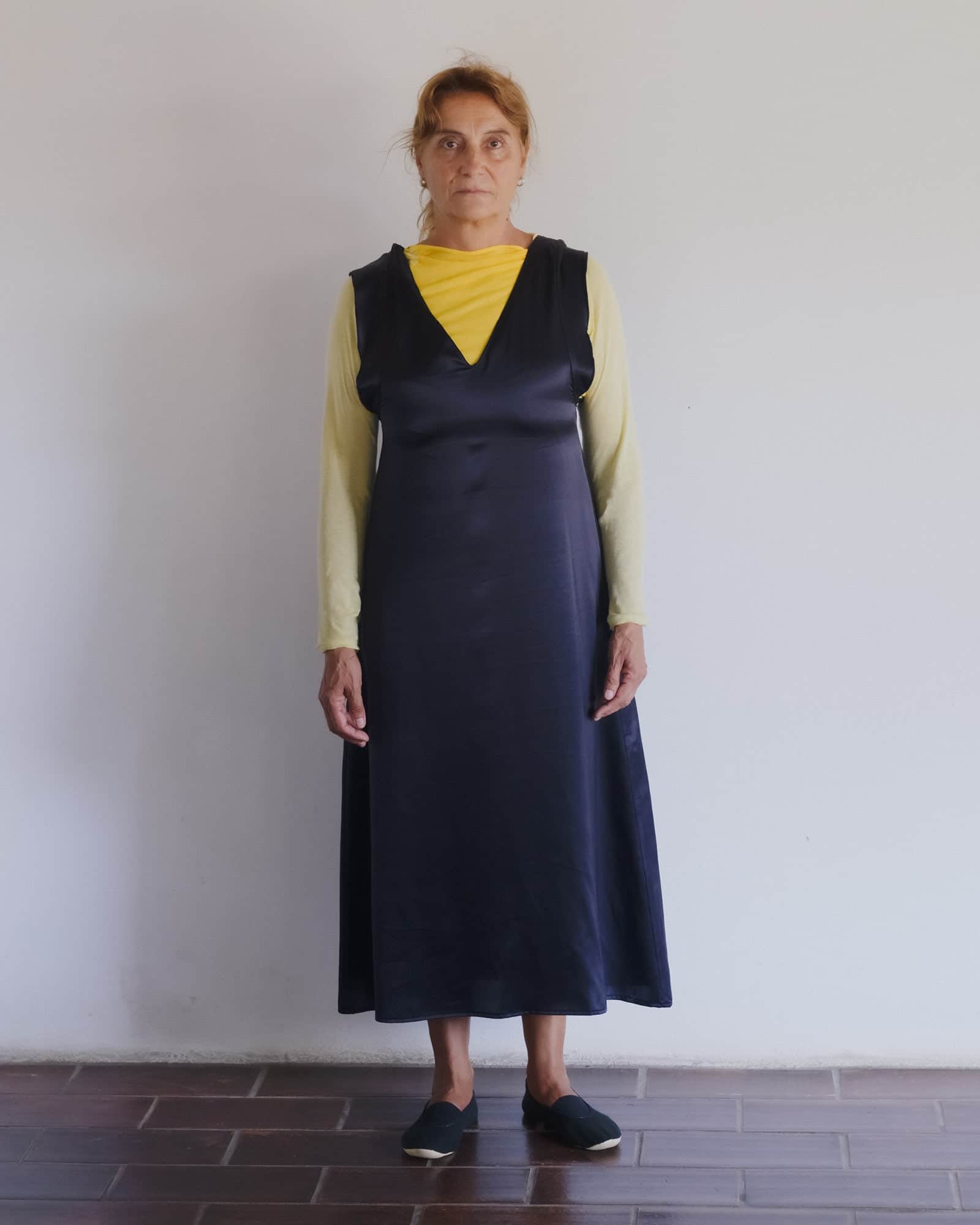 BASERANGE WOVEN KIN DRESS