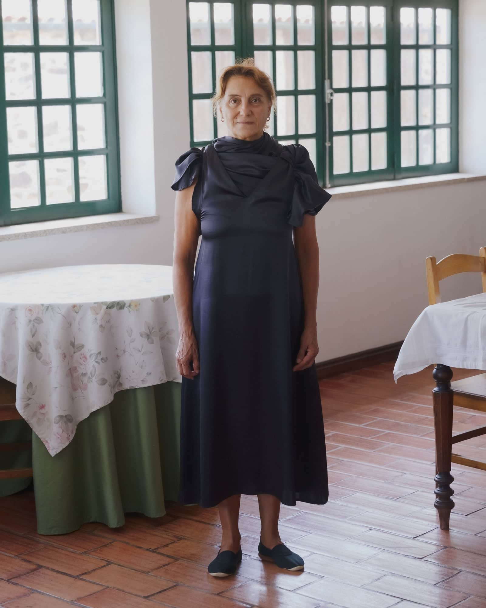 BASERANGE WOVEN KIN DRESS