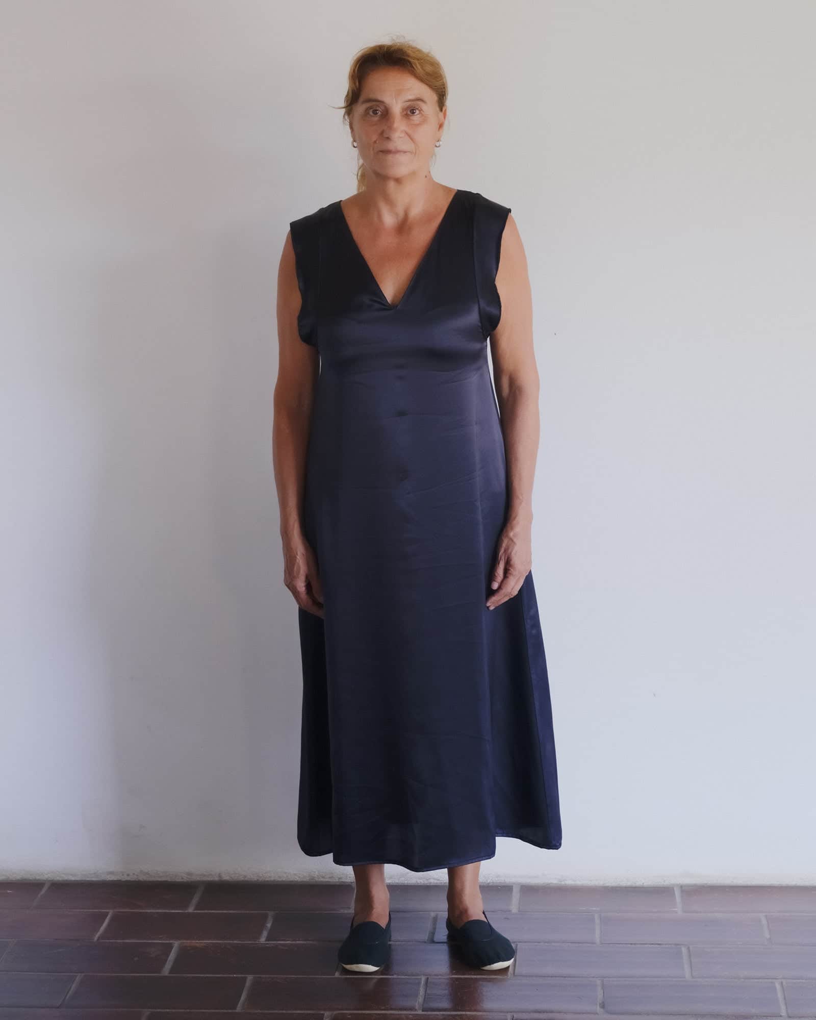 BASERANGE WOVEN KIN DRESS