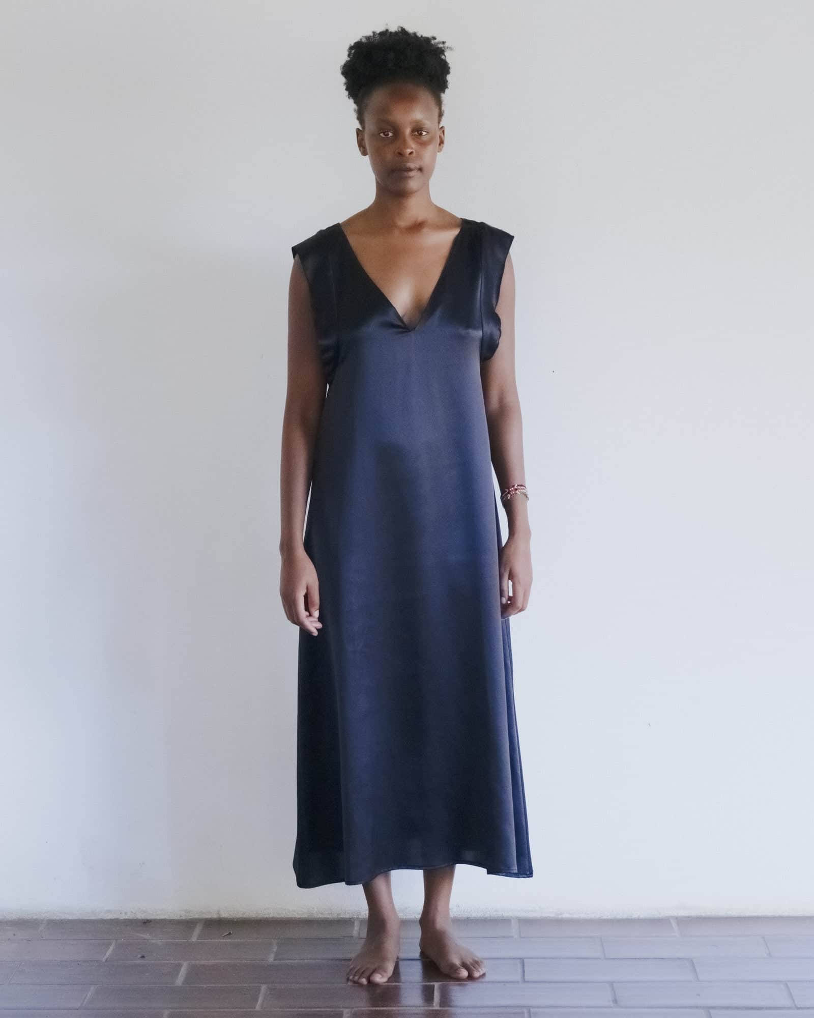 BASERANGE WOVEN KIN DRESS