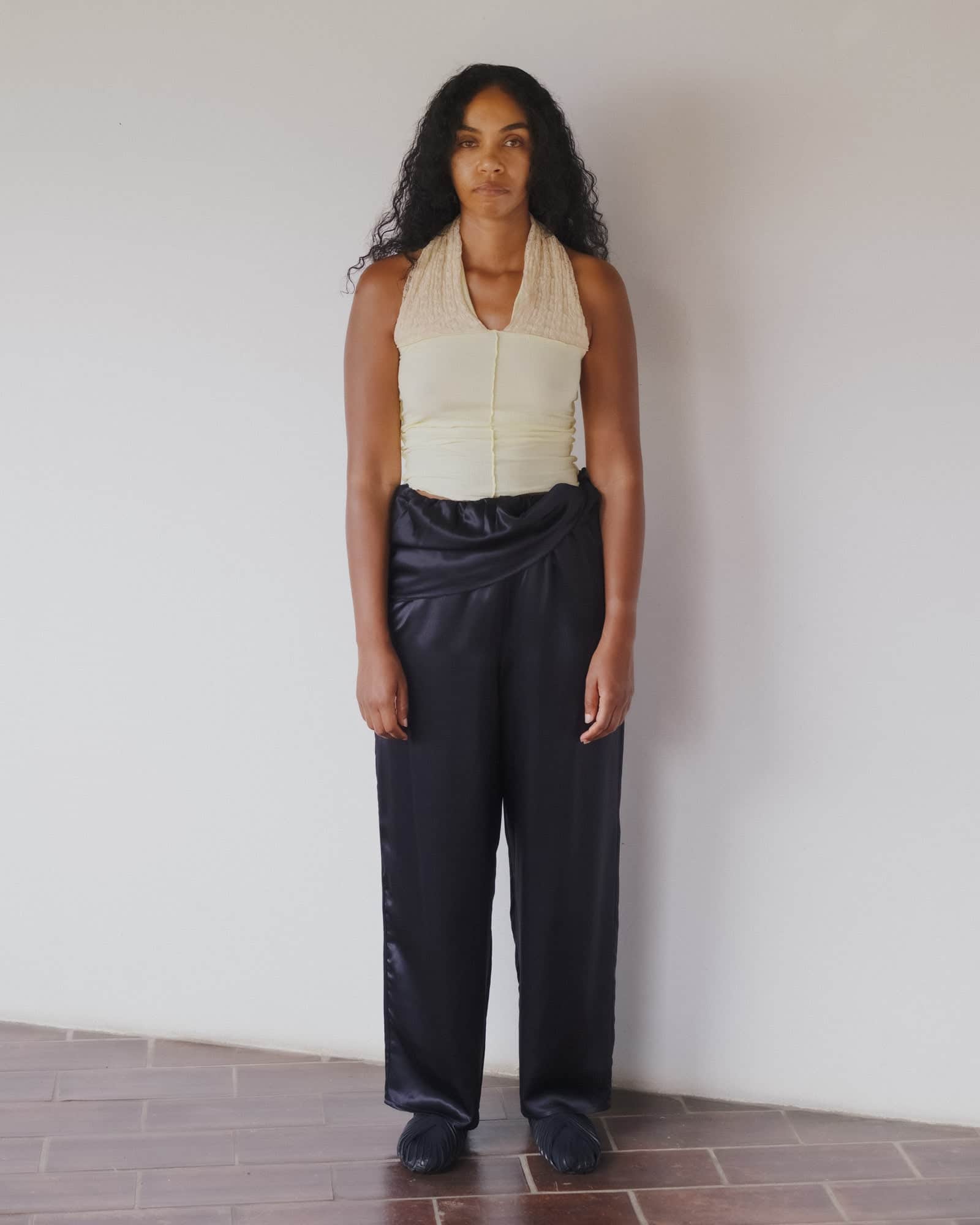 BASERANGE WOVEN KIN PANTS