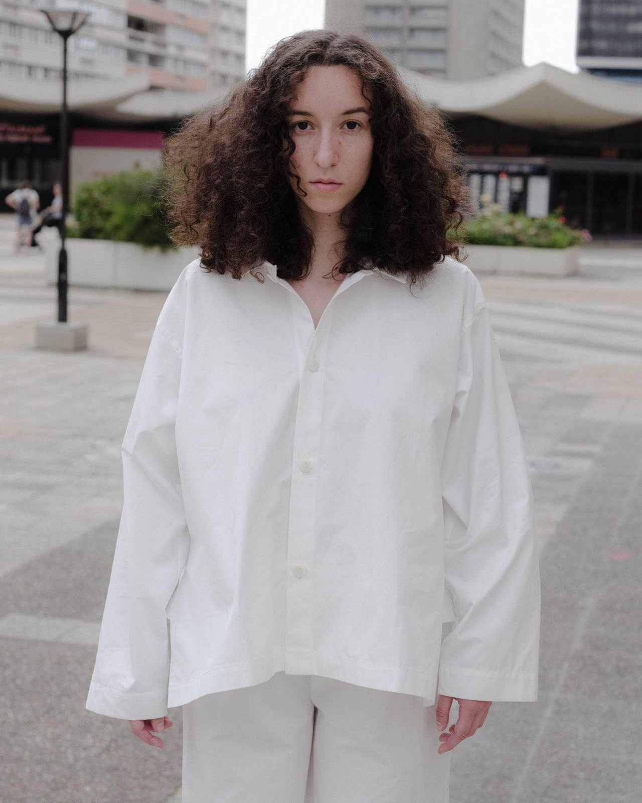 Presenting Baserange's Spring 2024 Organic Cotton Collection 4 BASERANGE WOVEN KOLLA SHIRT