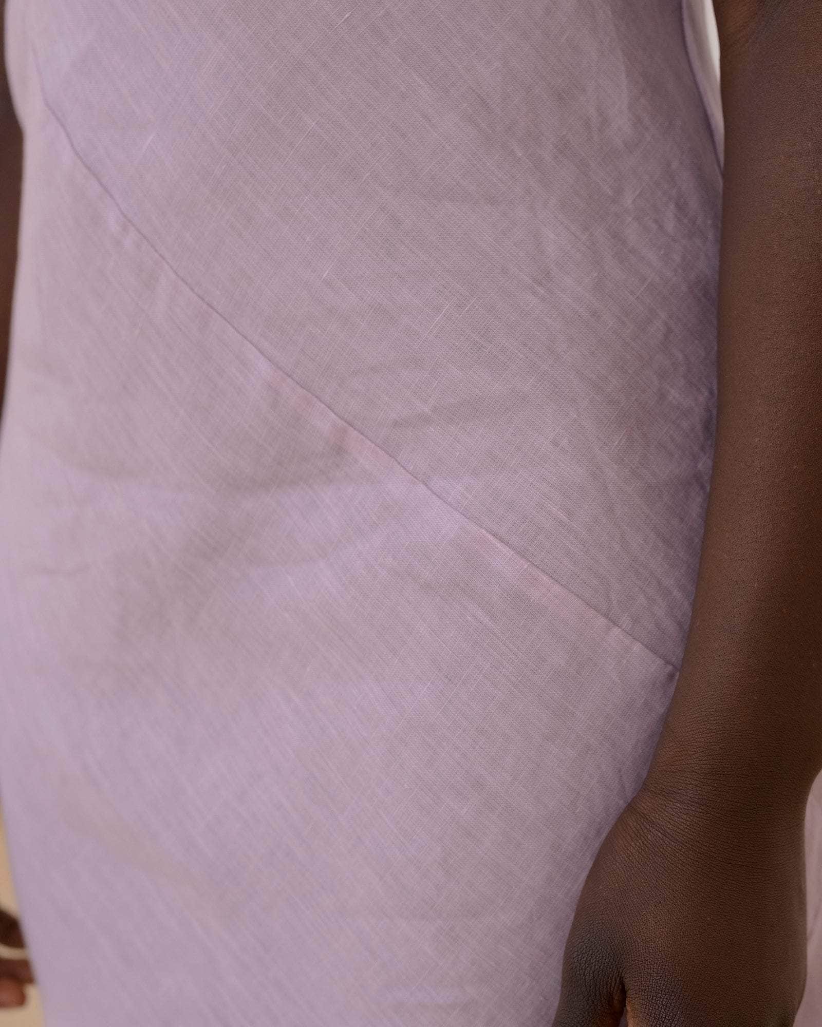 BASERANGE WOVEN LARVA DRESS