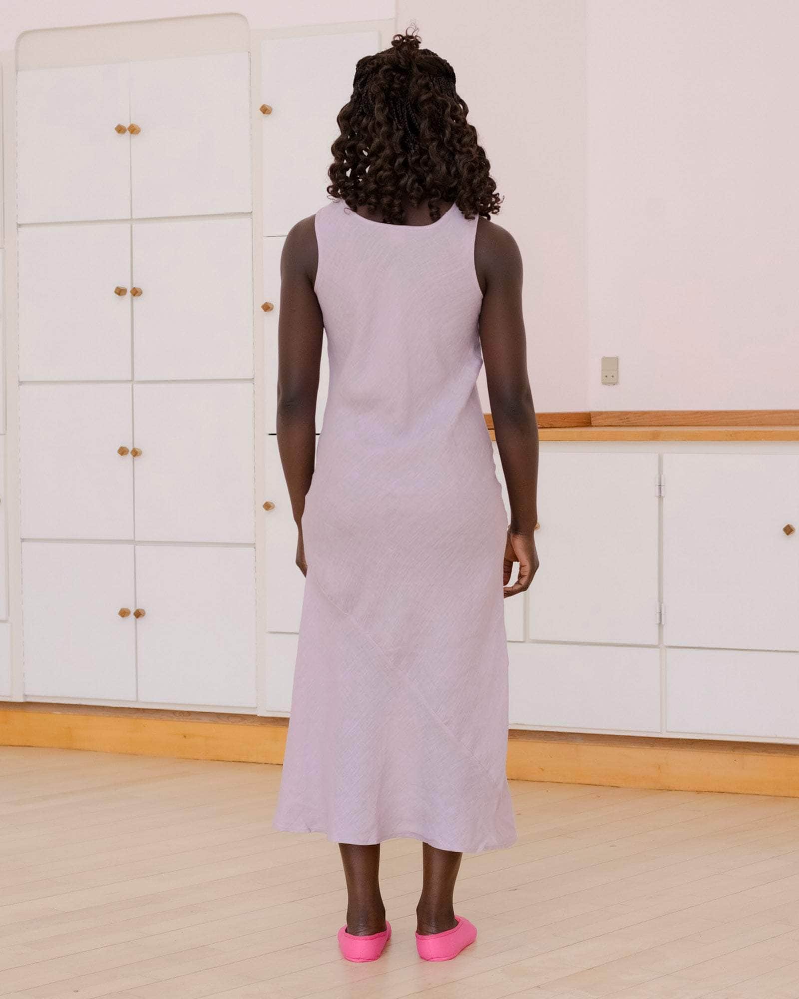 BASERANGE WOVEN LARVA DRESS