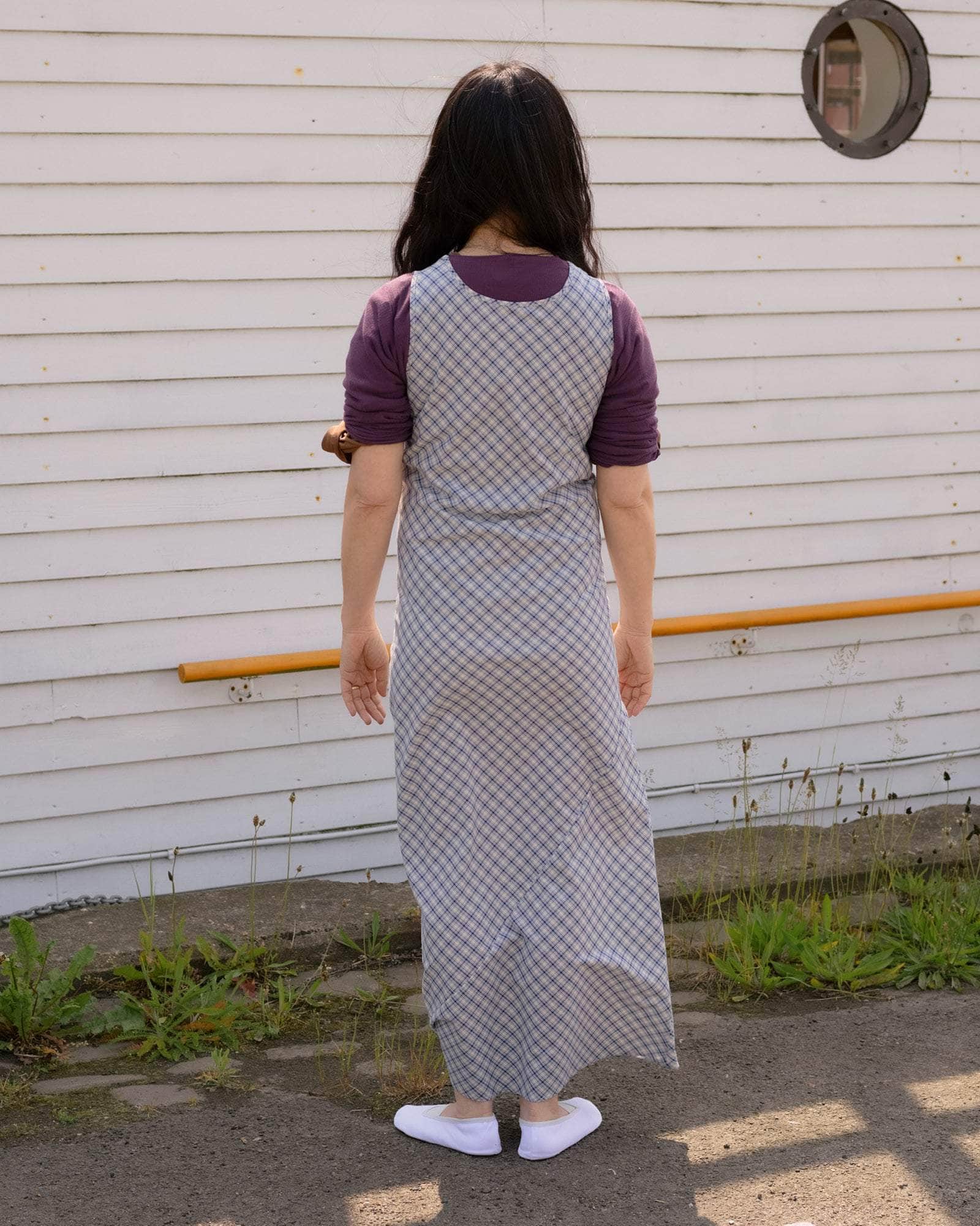 BASERANGE WOVEN LARVA DRESS