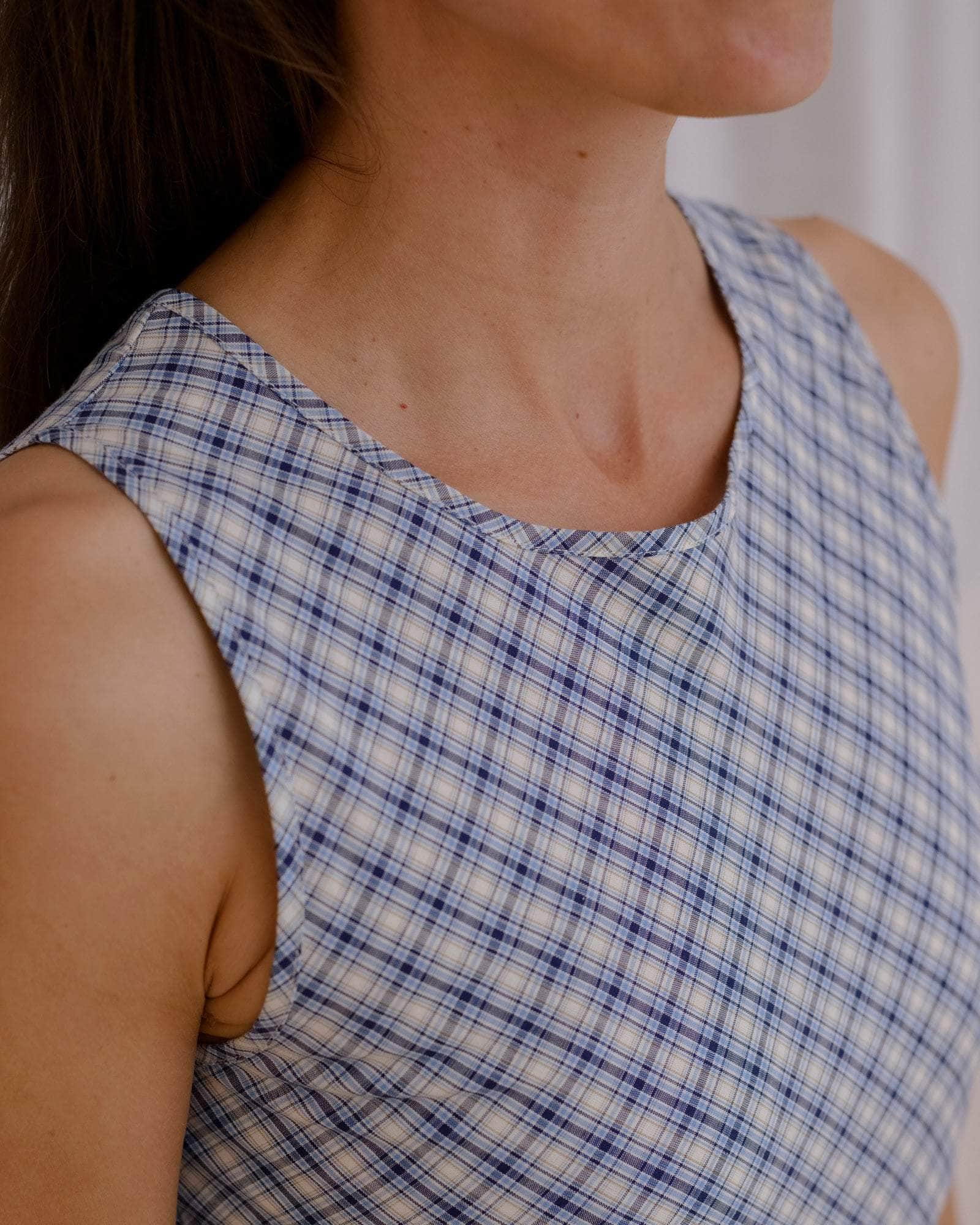 BASERANGE WOVEN LARVA DRESS