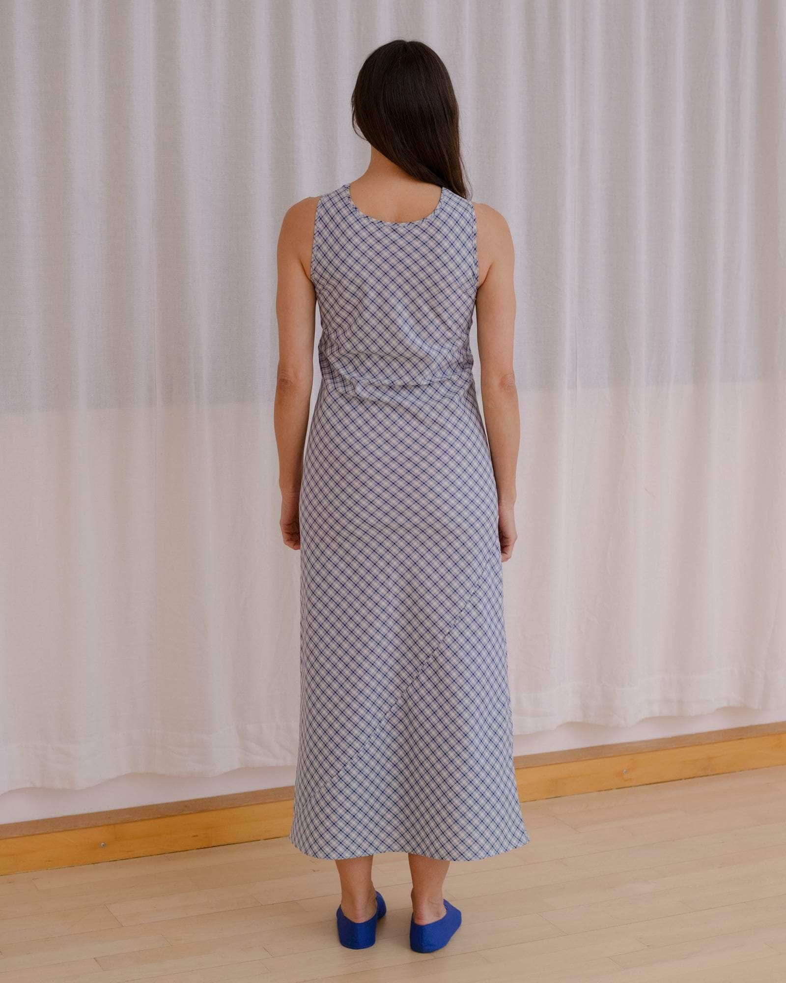BASERANGE WOVEN LARVA DRESS