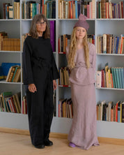 BASERANGE WOVEN LARVA SKIRT