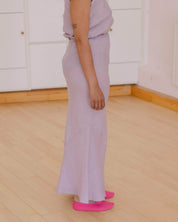 BASERANGE WOVEN LARVA SKIRT