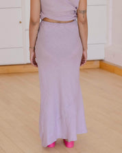 BASERANGE WOVEN LARVA SKIRT