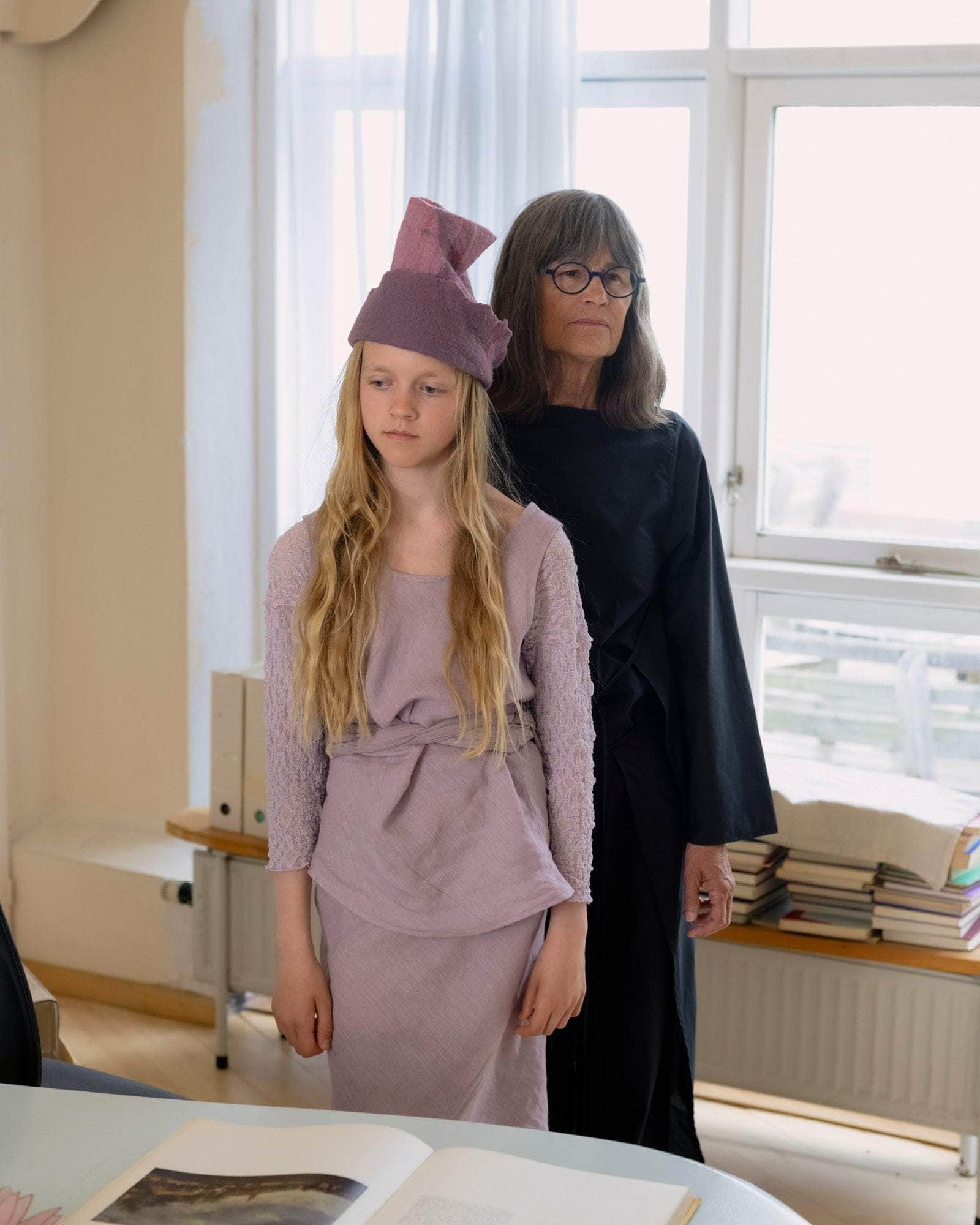 BASERANGE WOVEN LARVA TOP