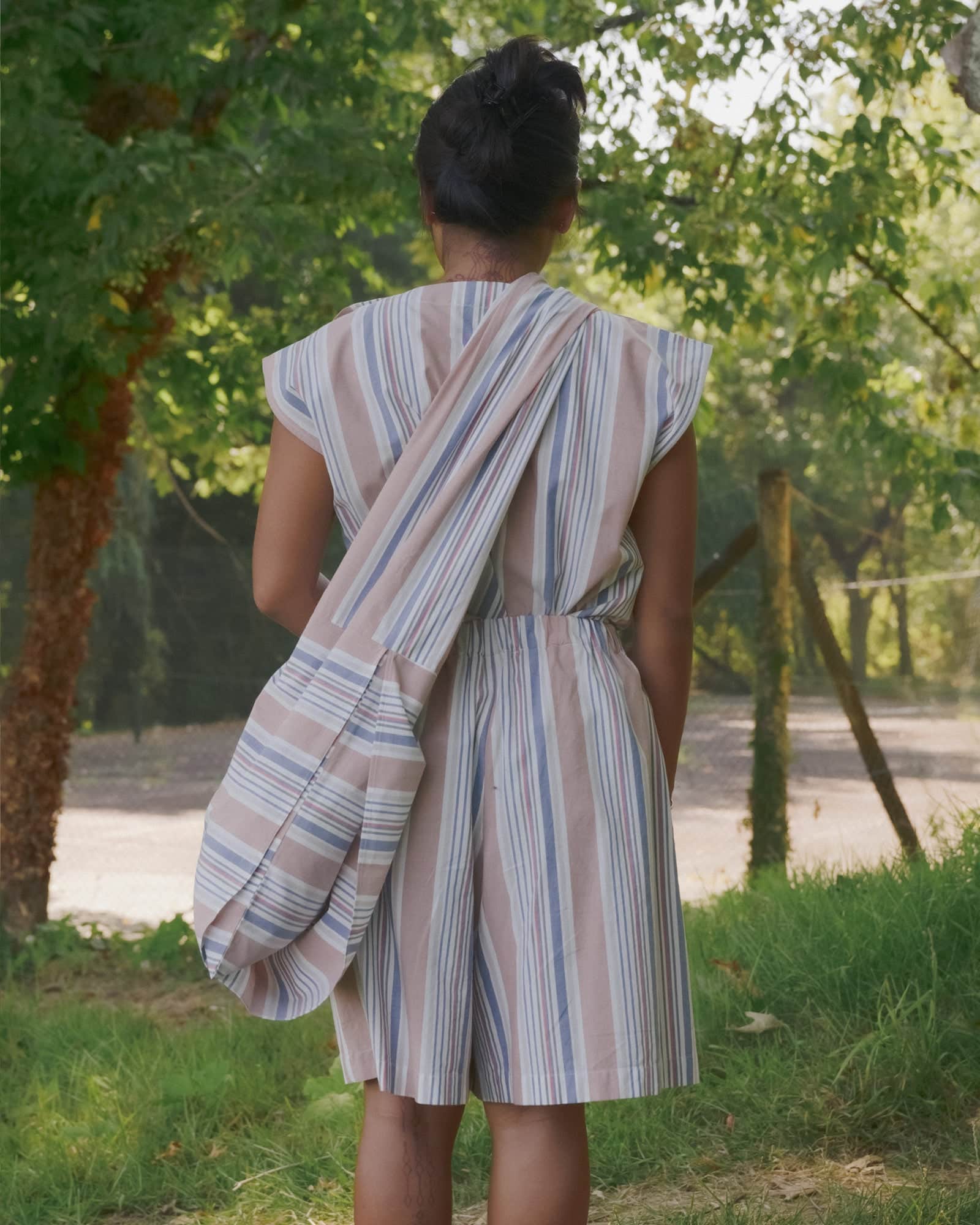 BASERANGE WOVEN MARTINIQUE BRICK / ONE SIZE HALE BAG