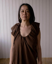 BASERANGE WOVEN MAX DRESS