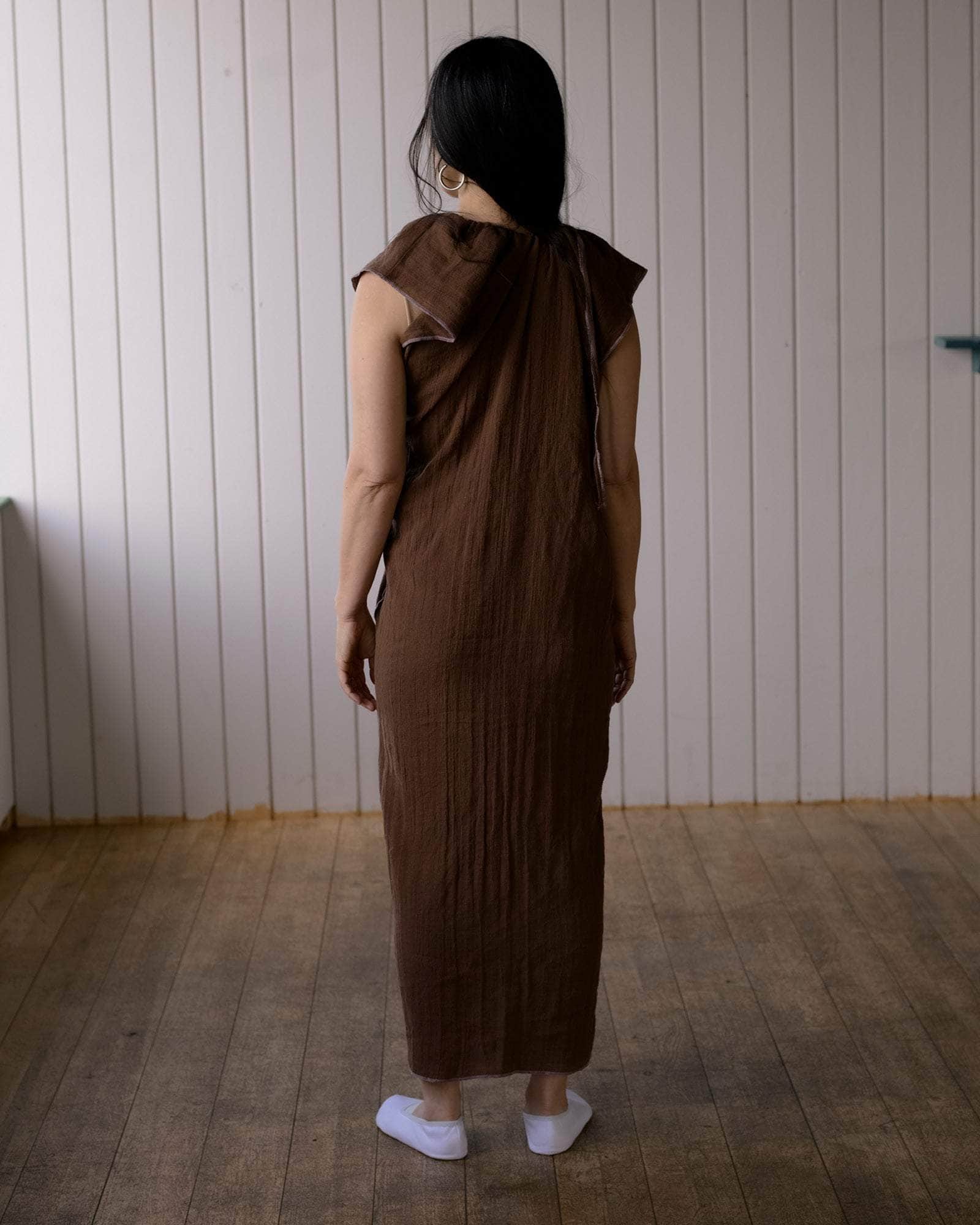 BASERANGE WOVEN MAX DRESS