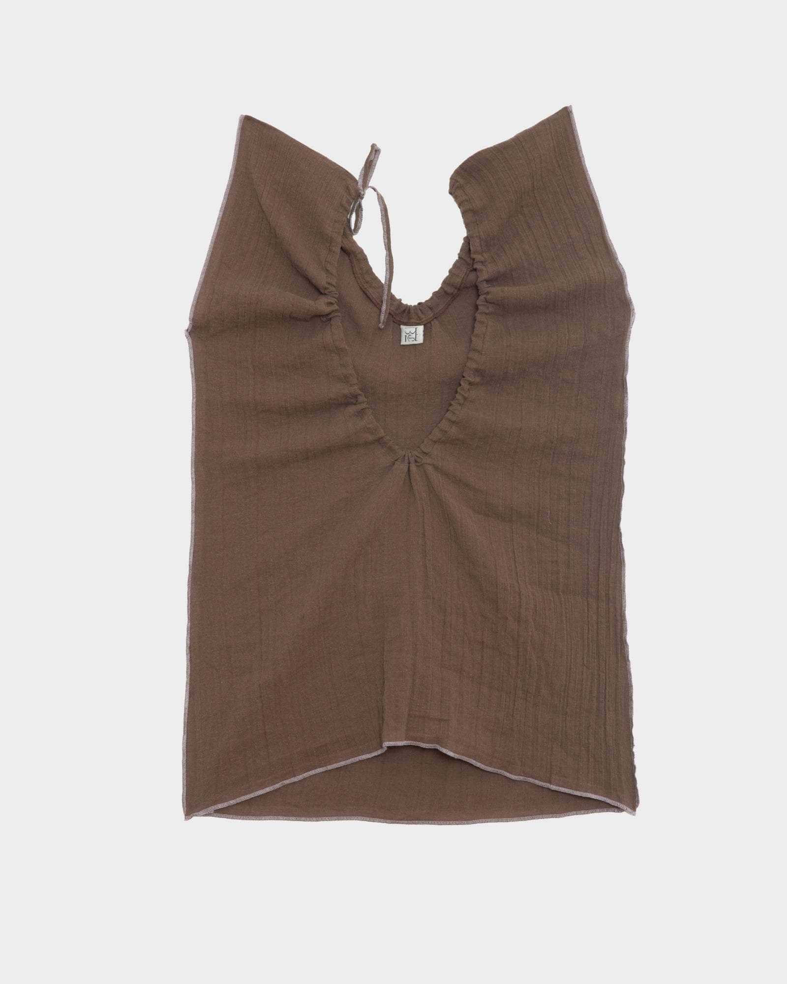 BASERANGE WOVEN MAX TOP