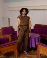 BASERANGE WOVEN MAX TOP