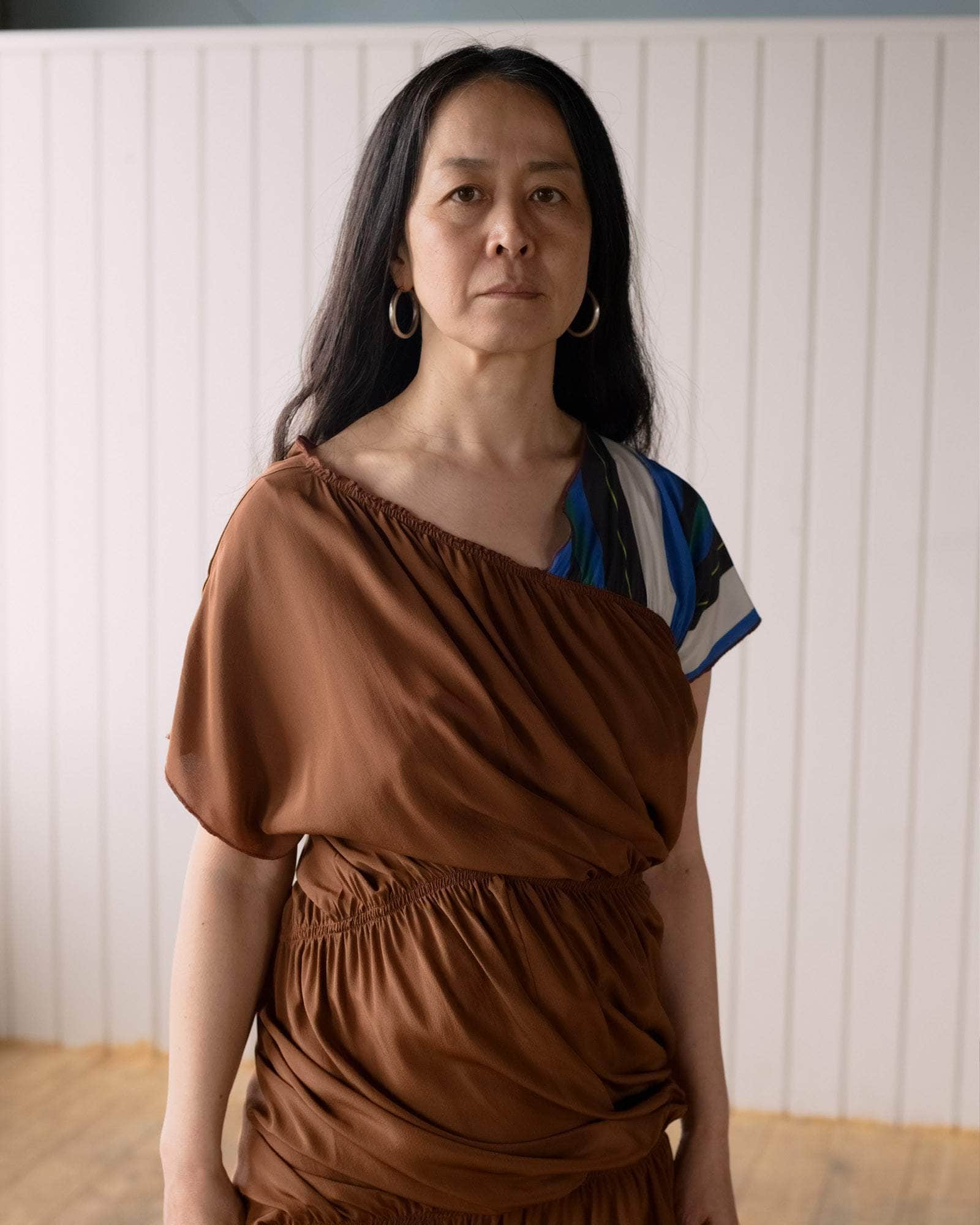 BASERANGE WOVEN MECO DRESS