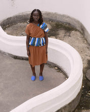 BASERANGE WOVEN MECO SKIRT