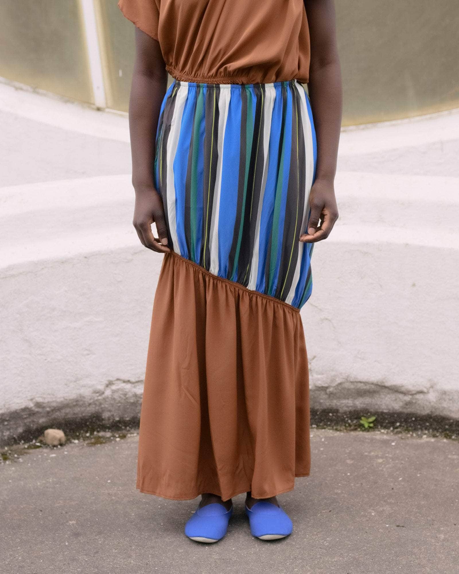 BASERANGE WOVEN MECO SKIRT